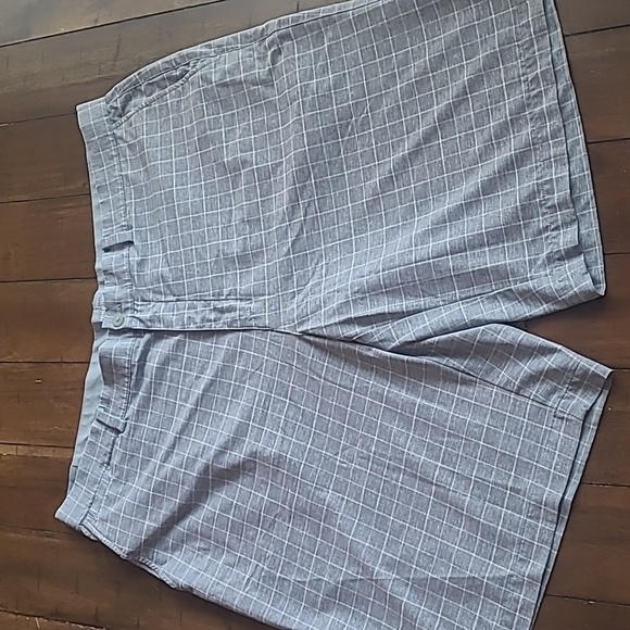 Nike Golf Tour Preformance Heather Gray Checkered Shorts size 40 - Picture 1 of 5